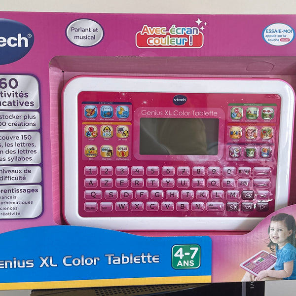 Tablette Genius XL Color Vtech rose