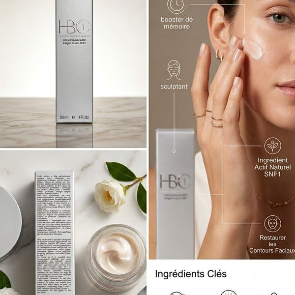 Crème Intégrale CEB7 HBC1 – Booster de Collagène & Éclat